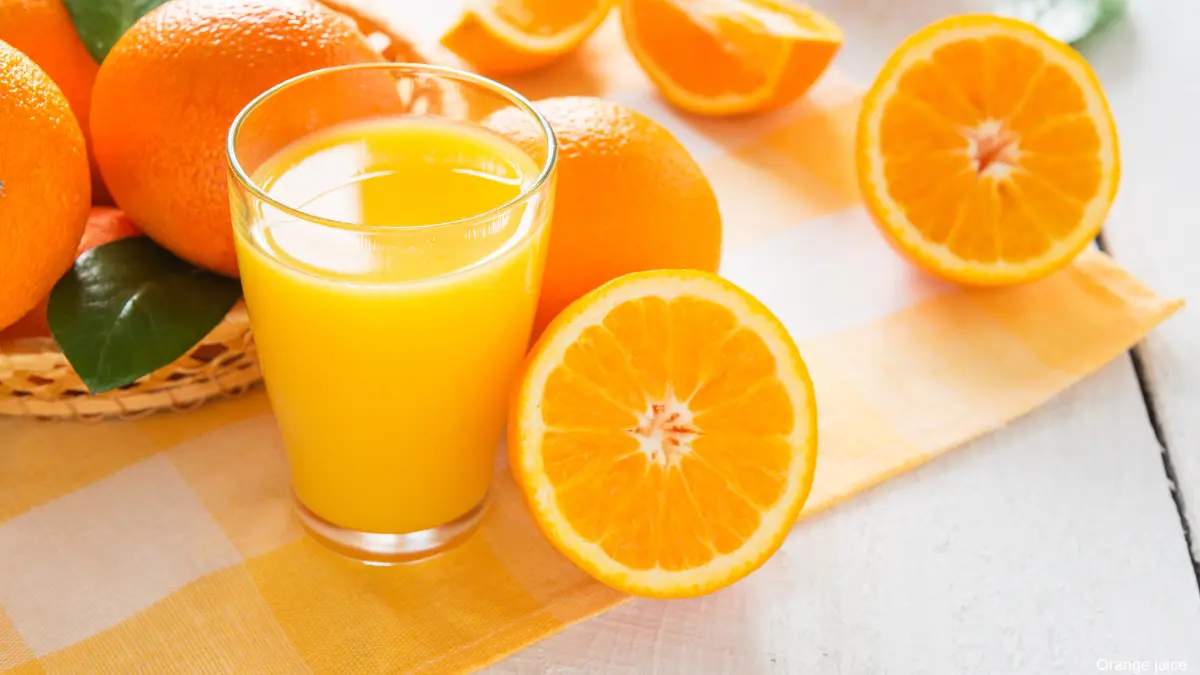 Orange juice for hangover