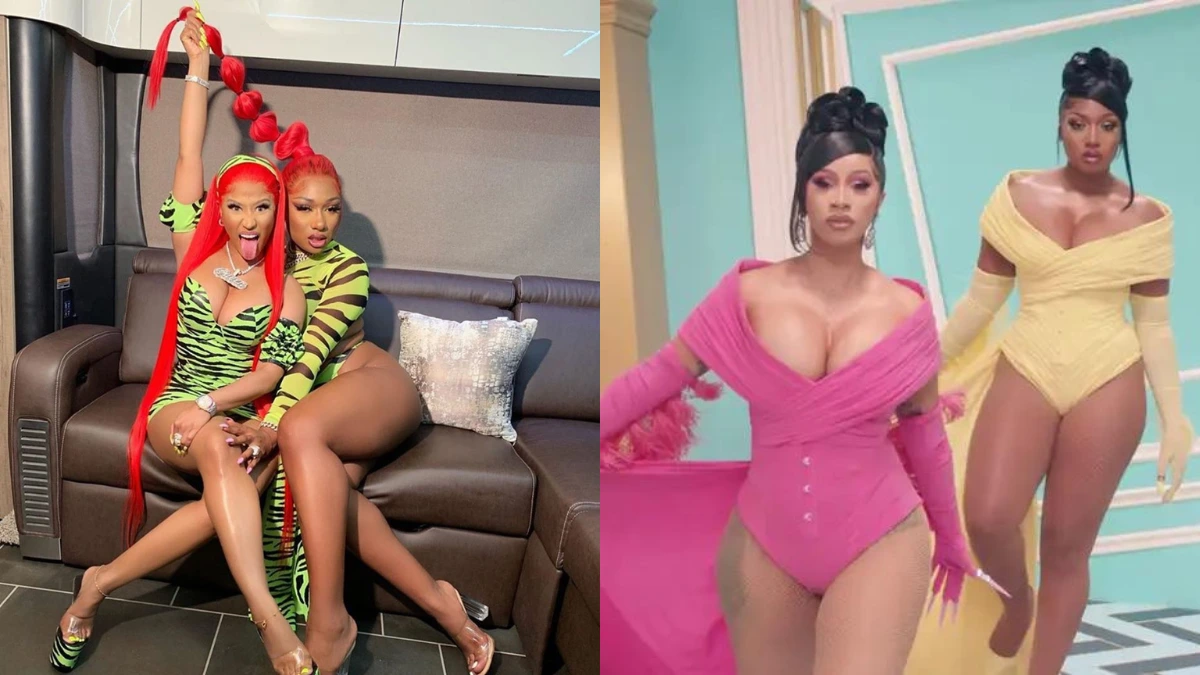 Nicki Minaj and Megan Thee Stallion's and Cardi B